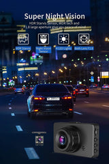 Dual Dash Cam Full HD 1080P (SD Card Upto 128GB), 170° Wide Angle 4