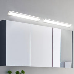 LED Mirror Front Light 9W  Daylight White, Front Lighting IP44 for Bathroom, LED Over Mirror Light, Stainless Steel Base