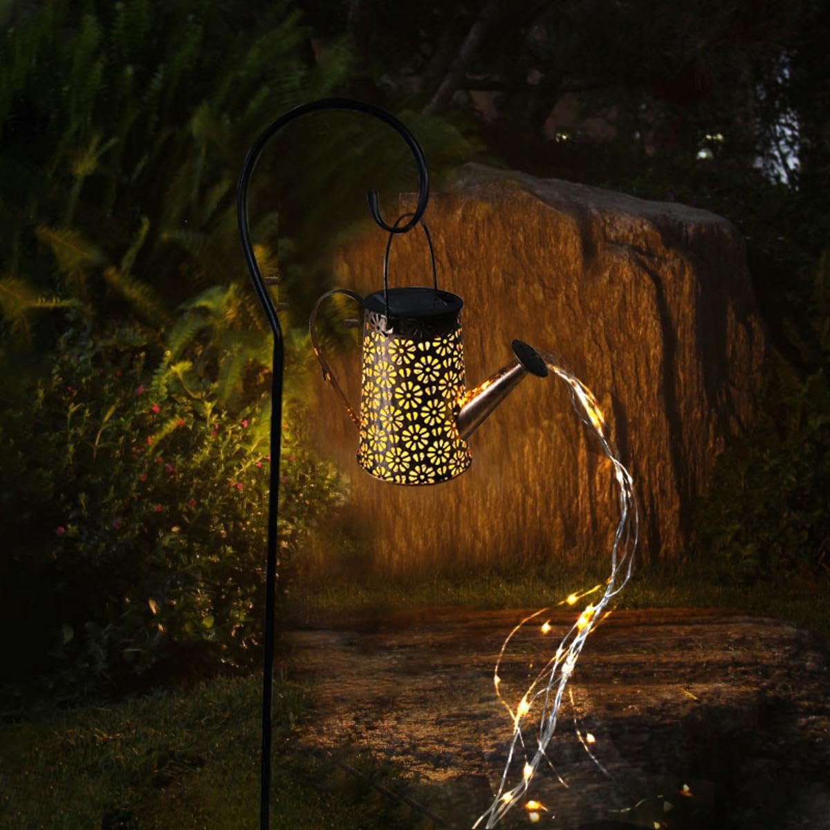 Solar Watering Can Lights