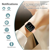 Smart Watch for Women – 1.91" HD Fitness Tracker with Calls, Heart & Sleep Monitor