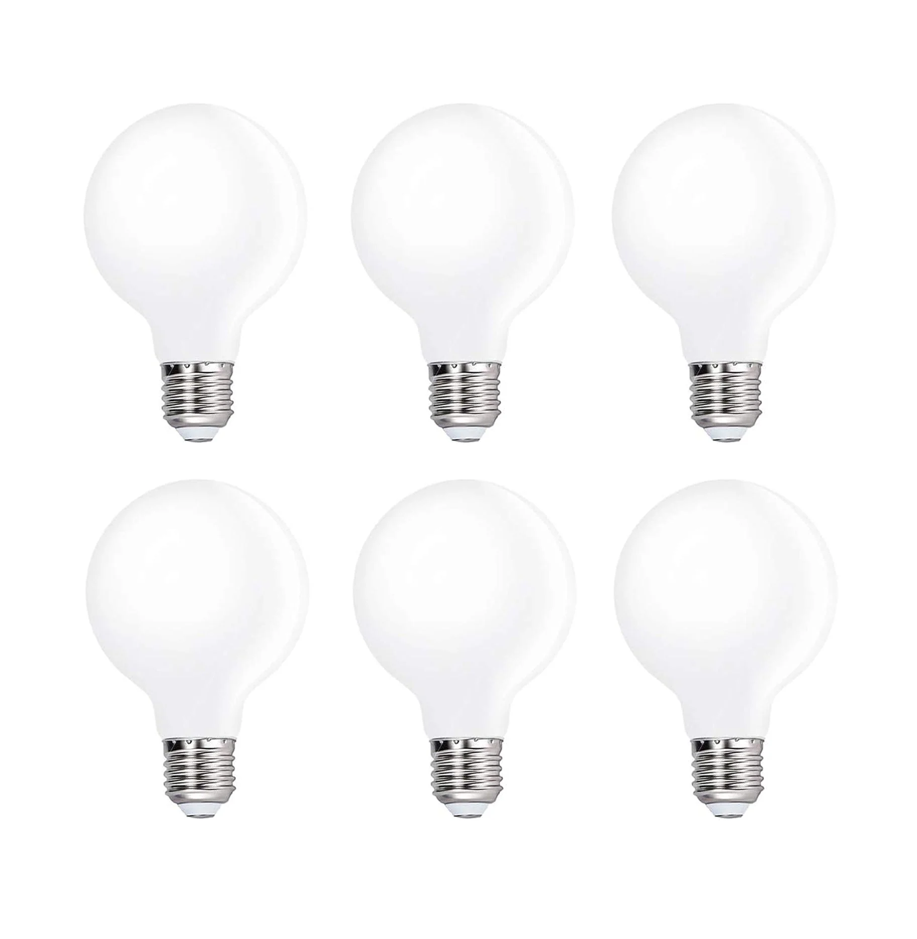 ST64 40W Vintage Amber Glass Bulb (Pack of 6)