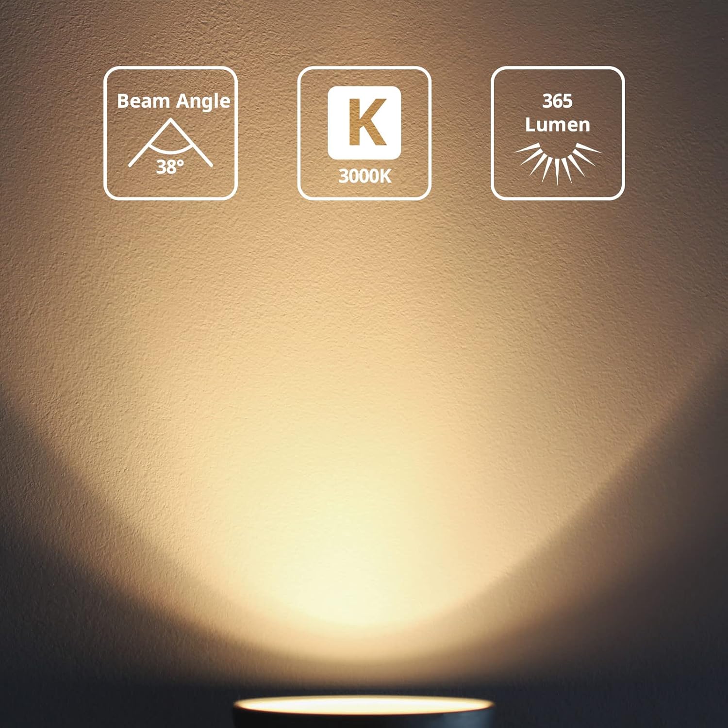 5W GU10 LED Bulb – Warm White