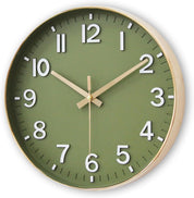 12-Inch Silent Wall Clock – Non-Ticking, Easy Read for Living Room, Bedroom & Kitchen