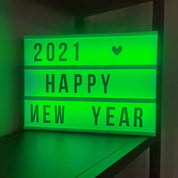 271 pcs Letters Numbers Symbols Emojis for A4 Cinema Light Box