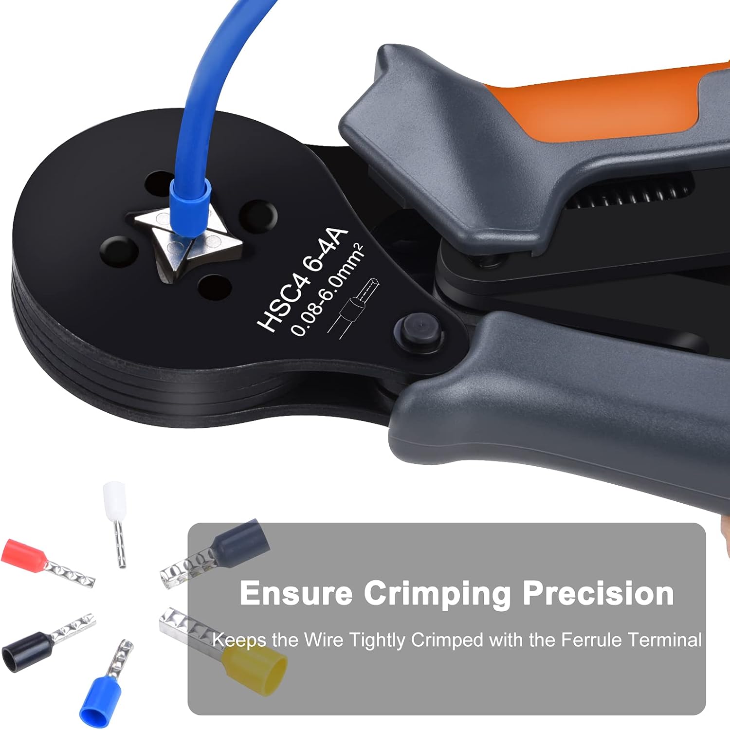Ferrule Crimper Plier Kit with 1200 Terminal Connectors