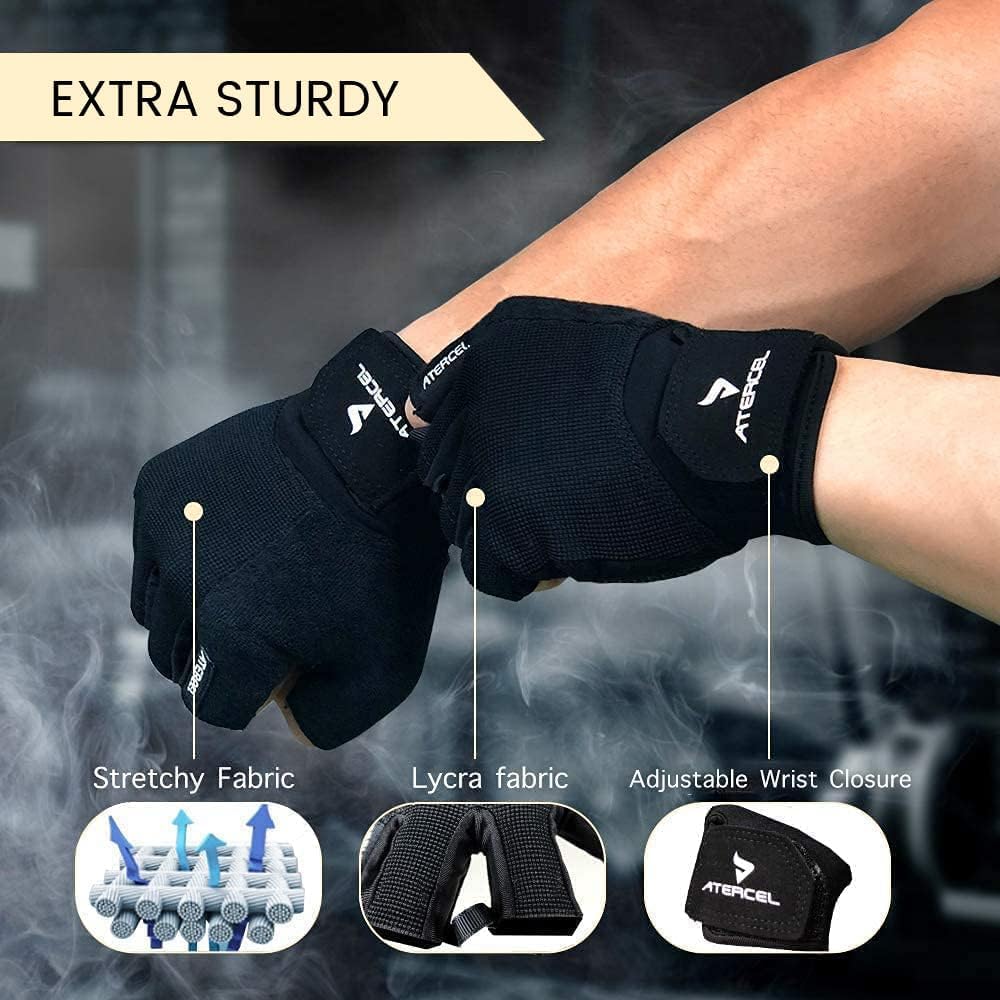 Weight Lifting & Gym Gloves – Breathable, Snug-Fit Workout Gloves for Men & Women