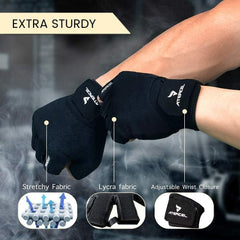 Weight Lifting & Gym Gloves – Breathable, Snug-Fit Workout Gloves for Men & Women
