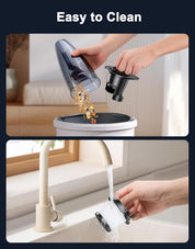 Handheld Vacuum Cleaner Black – 9KPA Cordless Car & Home Dust Buster