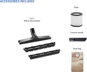 Nilfisk Buddy II 12L Wet and Dry Vacuum Cleaner