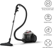 AEG 6000 Bagless Vacuum Cleaner AL61A4UG – 600W Powerful Suction, Pet Hair Remover for Carpet & Hard Floor, Compact & Quiet (74dB)