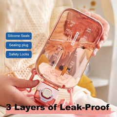 750ml Sports Water Bottle – Leakproof, Gym & Outdoor Bottle for Travel, Hiking & Camping