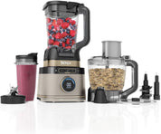 Detect Power Blender & Food Processor Pro – 1200W, Dough Blade, Jug & 2 Single Serve Cups – Stone Gold – TB401UKSTGD