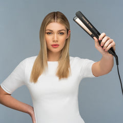 Proluxe Ceramic Hair Straightener with OPTIheat Technology, 9 Adjustable Temps 150–230°C