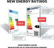B22 LED Bulb 60W Warm White 3000K Pack of 5