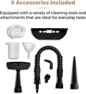Tower THS10 Handheld Steam Cleaner – 1050W, 250ml