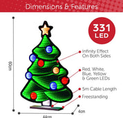 Christmas tree light with 5m lead wire
