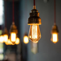 E27 Vintage Edison Bulb 40W Dimmable Warm White Pack of 6
