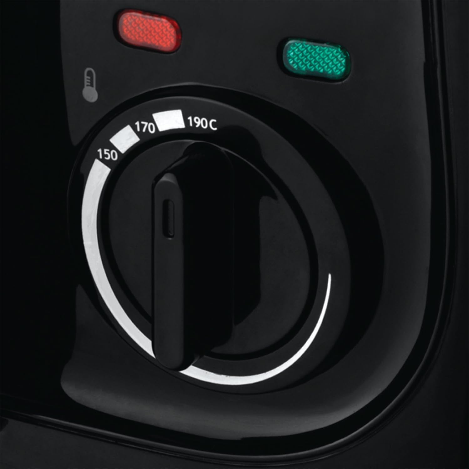 Electric Deep Fat Fryer – 2.5L Capacity, Adjustable Thermostat, Non-Stick Pan, Odour Filter, 1800W, Large Window
