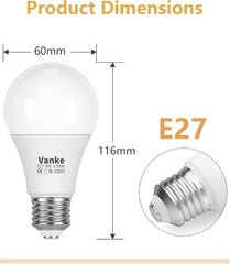 E27 LED Screw Bulb 9W 2700K Warm White 806 Lumen Pack of 3