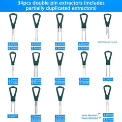 92Pcs Terminal Removal Depinning Tool Kit