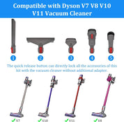 BUZIFU 5 Pcs Dyson Vacuum Cleaner Accessory Set