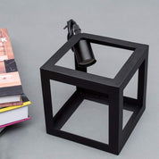 3-Light Cube Pendant Lamp – Modern Retro Chandelier for Bedroom, Living Room & Dining Room