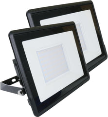 20W LED Outdoor Floodlight - 2000LM, IP65 Waterproof, 6500K Daylight, Energy-Efficient, 2-Pack for Garden & Garage