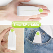 Handheld Fan Mini Electric Hand Held Fans,Hand Fan Rechargeable Portable Folding USB Fans Battery Operated Small Desk Fan Foldable Pocket Quiet Fan for Home Office Travel Outdoor (Green)