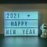 271 pcs Letters Numbers Symbols Emojis for A4 Cinema Light Box