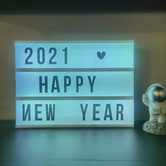 271 pcs Letters Numbers Symbols Emojis for A4 Cinema Light Box