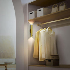 Rechargeable LED Wall Lights Set of 2 with Motion Sensor Remote