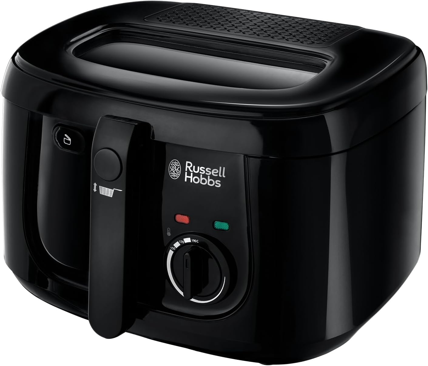 Electric Deep Fat Fryer – 2.5L Capacity, Adjustable Thermostat, Non-Stick Pan, Odour Filter, 1800W, Large Window