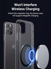 UGREEN Magnetic Car Phone Mount for iPhone 17 Pro Max – Black