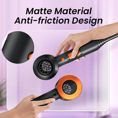 Hair Dryer UK Edition – High-Performance Ionic, 3 Heat & 2 Speed, Cool Shot, Diffuser & 2 Nozzles