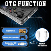 Retro R36S Handheld Game Console – 15,000+ Games, 3.5" Screen, 64GB, 3500mAh, Linux System