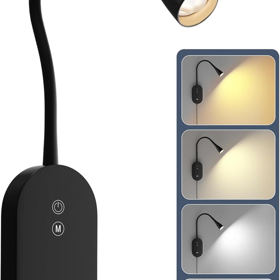 off switch and sample light effects on a white background