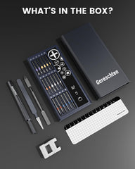 Precision Screwdriver Set, 39 in 1 Mini Screwdriver Set with S2-Steel Long Bits, Magnetic Repair Tool Kit for Laptop, Cell Phone, PC, MacBook, Ring Doorbell, PS5, PS4, Glasses, Watch, Xbox