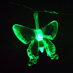 Battery Powered Butterfly LED Fairy Lights 40LEDs 4M (Pink)