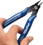 Wire Cutter, Craft Wire Precision Electrical Cable Cutter Cutting Plier Side Snips Flush Cutter Diagonal Pliers Cutting Pliers Tool for Coil Making, Home DIY Jewelry