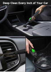 RapAir Handheld Vacuum Cleaner Black, 4-in-1 Cordless Mini Car Hoover