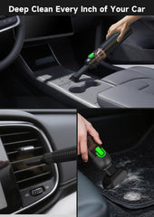 RapAir Handheld Vacuum Cleaner Black, 4-in-1 Cordless Mini Car Hoover