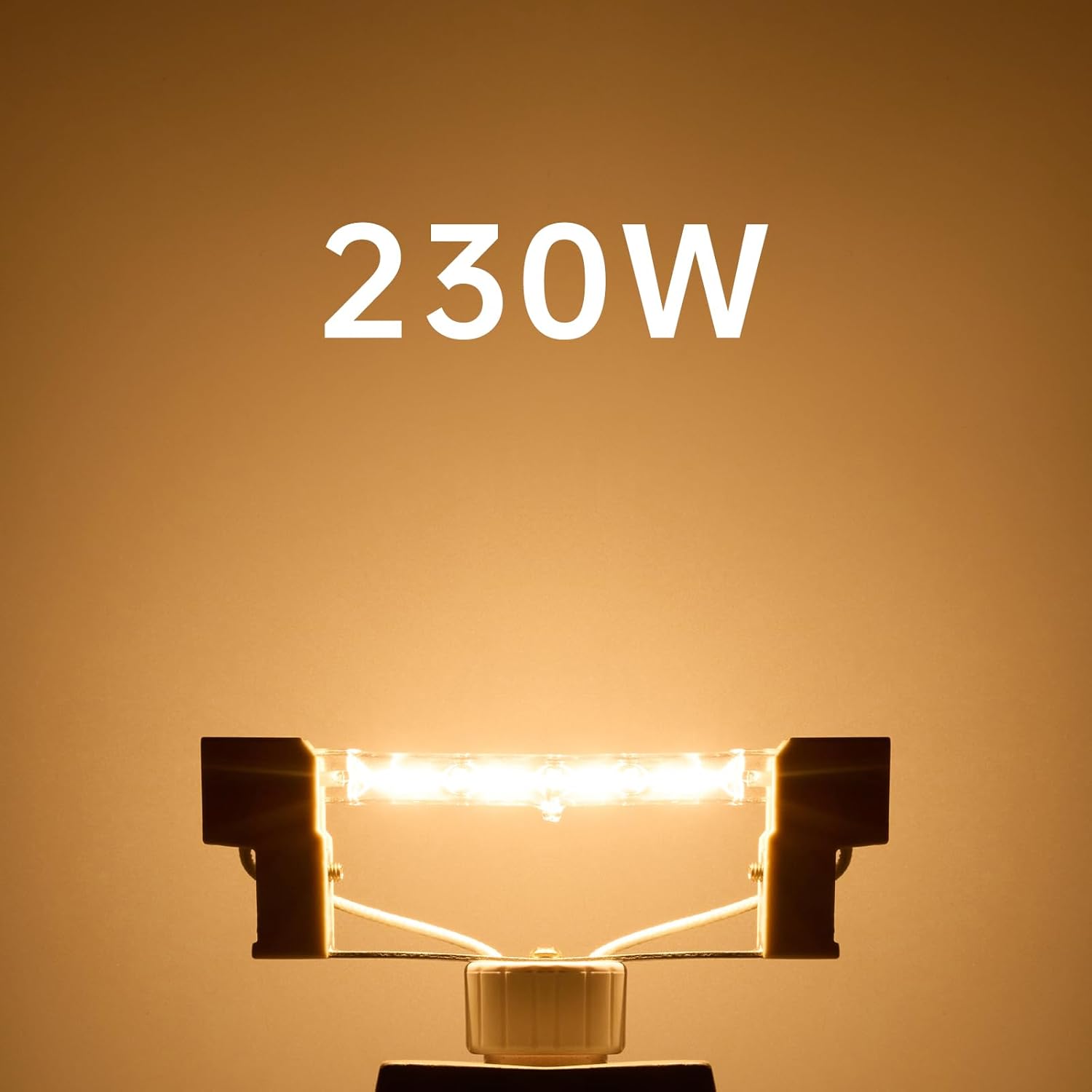 R7s Halogen Bulb 78mm 150W Dimmable Warm White