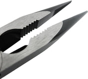 S&R VDE Long Flat Nose Pliers 200mm – 1000V Insulated