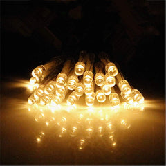 Fairy String Lights 3M/10ft 30 LEDs, Steady On and Flash Two Modes Fairy Lights AA Battery Powered for Christmas Tree, Patio, Yard, Wedding, Party, Indoor, Outdoor Decoration (Warm White)