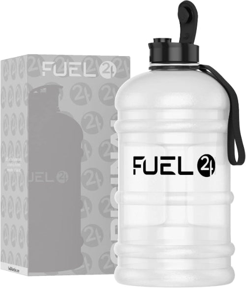 2.2L Water Jug – Extra Strong Drop-Proof Sports Bottle with Pop & Straw Cap, BPA-Free