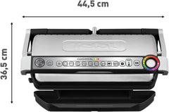 OptiGrill Plus XL Electric Grill – 9 Auto Cooking Programs, Non-Stick Removable Plates, Stainless Steel