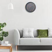 “12'' Silent Non-Ticking Wall Clock – Modern Battery Operated Clock for Home & Office”
