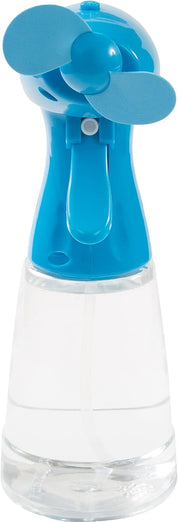 Benross 40239 Water Mist Spray Fan/Handheld Cooling Device/Portable For Holidays, Beach Trips, Sports Events, Office Use & Travel Use/Blue Colour