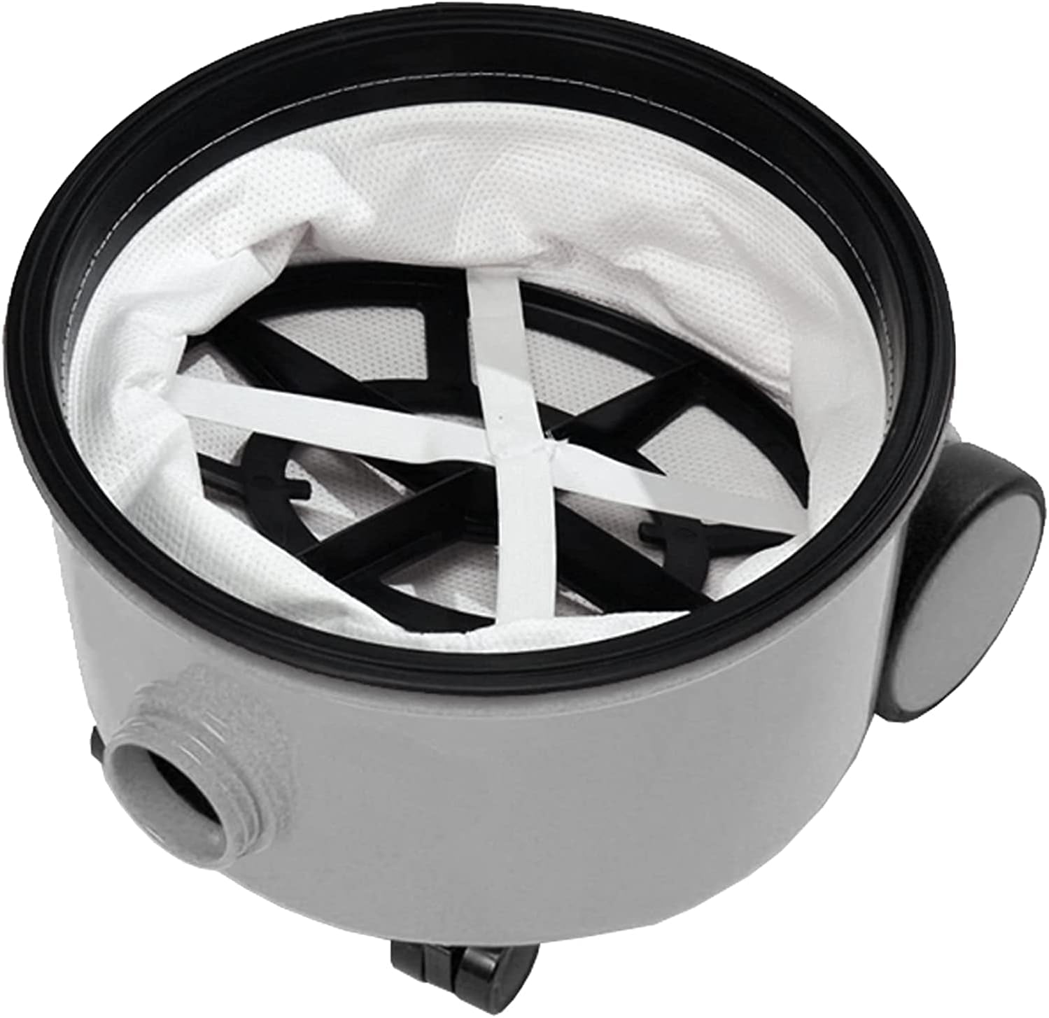 SPARES2GO 12" Microfibre Round Vacuum Filter