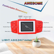 Handheld Game Console for Kids – 218 Built-in 8-Bit Retro Games, 2.5" Screen, Portable Gift